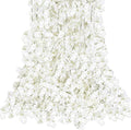Sggvecsy Cherry Blossom Garland Artificial Cherry Flower Vines 8 Pack Hanging Silk Flowers Garland for Home Wedding Garden Party Arch Office Decor (White)