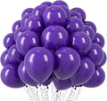 110pcs Dark Purple Balloons 12inch Deep Purple Latex Party Balloons for Halloween, Graduation, Wedding, Birthday, Baby Shower, Anniversary, Valentine's Day Party Decorations