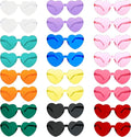 Heart Sunglasses Heart Shaped Glasses Bulk Valentines Halloween Bachelorette Party Decorations Glasses Women Men