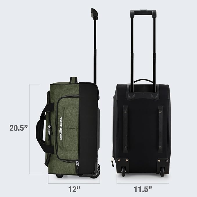 Pacific Gear Duffel Bag with Rolling Wheels