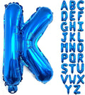 Lovoir 40 Inch Large Blue Letter K Balloons Big Size Jumbo Mylar Foil Helium Balloon for Birthday Party Celebration Decorations Alphabet Blue K