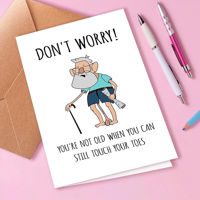 Funny Birthday Card for Men, Husband Birthday Card Funny, Dad Happy Birthday Card, Old Friend Happy Birthday Card