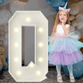 3FT Marquee Light Up Letters, Large Marquee Letters, Pre-cut Foam Board Letter Q for Engagement Wedding Decorations Birthday Party Backdrop Decor, Balloon Arch Kit