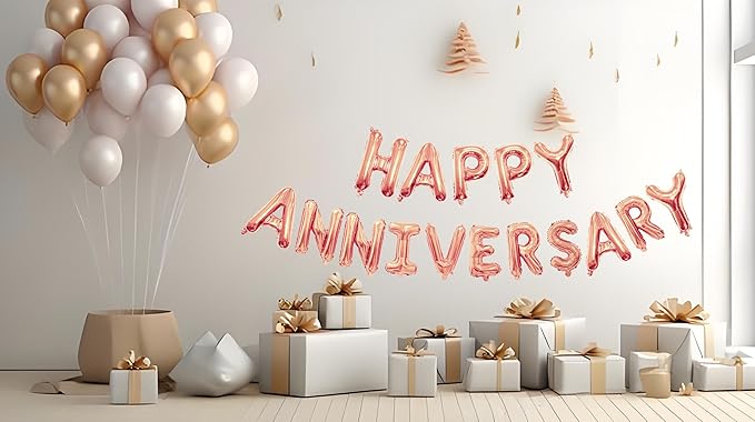 Happy Anniversary Balloon Combination Happy Party Decoration Wedding Decoration