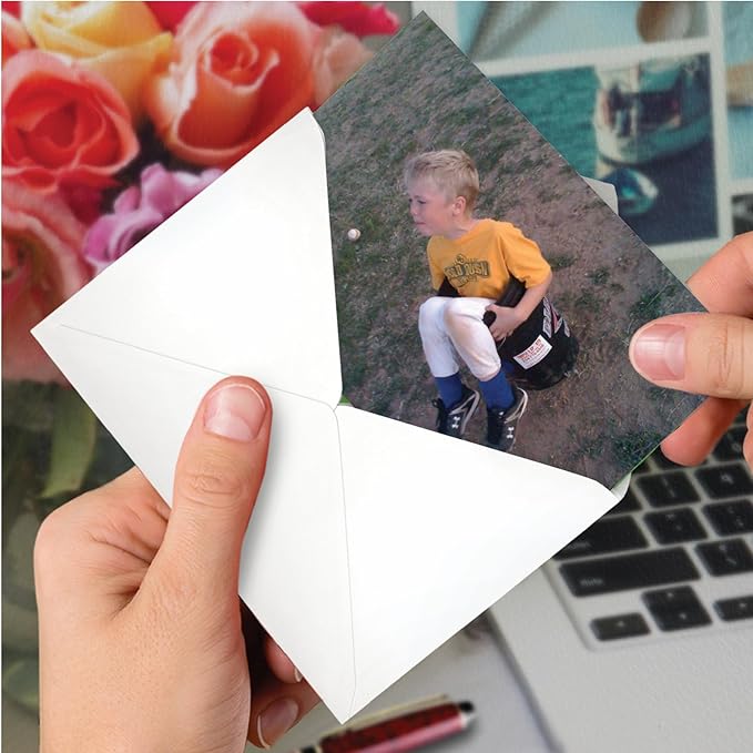 NobleWorks - 1 Happy Birthday Card with Envelope - Funny Photos, Birthday Humor Notecard - Bucket List C3254BDG