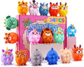 Easter Basket Stuffers, 24 PCS Party Favors for Kids, Silicone Animal Pop Fidget Toys with Suction, Birthday Gifts for Boy Girls, Treasure Box Toys, Goodie Bag Stuffers, Prizes for Kids