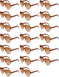 12/20Pcs Heart Shaped Sunglasses for Women, Party Favors Glasses for Wedding, Galentines, Valentines Decorations