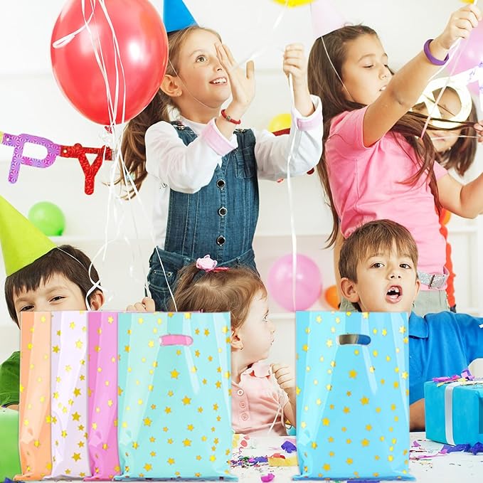 40 Pack Party Favor Bags Goodie Bags for Birthday Party Gift Bag Bulk for Baby Shower, Wedding, Thanksgiving, Christmas, New Years