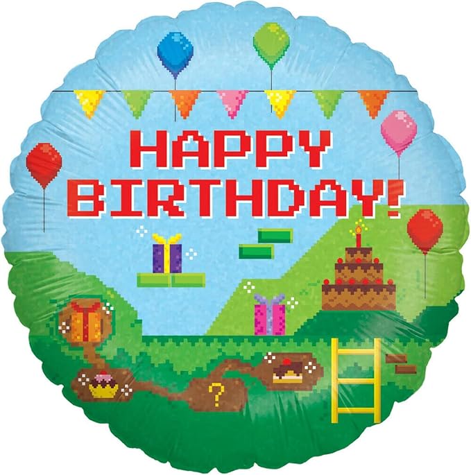 Anagram Sonic Airloonz Birthday Party Supplies Video Gamers Hedgehog Foil Balloon Bouquet Decorations