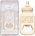 24PCS Baby Bottle Openers for Baby Shower Favors,Gifts,Decorations,or Souvenirs for Guests with Gift Box,Popping Design for Boy or Girl