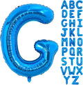 TONIFUL 40 Inch Large Blue Letter G Balloons Giant Alphabet Letter Balloons,Foil Mylar Big Balloons for 2026 Graduation Birthday Party Anniversary New Year Graduation Supplies Decorations