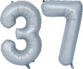 40 In Matte gray Number Balloons Helium Foil Mylar Balloon Birthday Party banquet Decoration 37