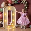 imprsv 3FT Block Marquee Letters, Light Up Letters for Birthday, Baby Shower, Wedding & Engagement Parties, Q