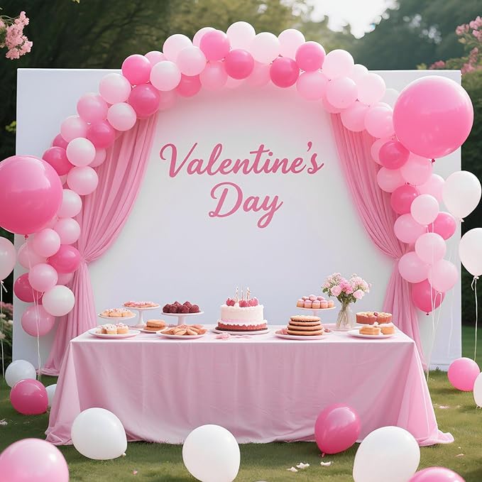 Pink Balloons Light Pink Birthday Decorations 30 Pack 18 inch Round Gender Reveal Ballons for Birthday Wedding Anniversary Baby Shower Gender Reveal Party Decoration