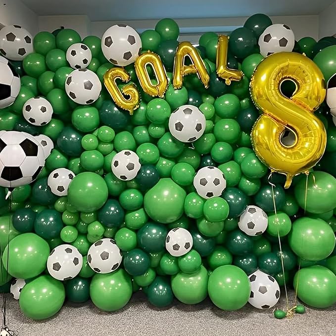 105pcs Green Balloons 12inch Party Latex Balloons for Birthday Dinosaur Baby Shower St. Patrick's Day Summer Jungle Forest Safari Party Decorations
