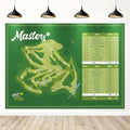 7 X 5 Ft Masters Party Decorations Green Golf Masters Party Decorations Banner Golf Party Decorations Backdrop for Indoor and Outdoor Funny Golf Party
