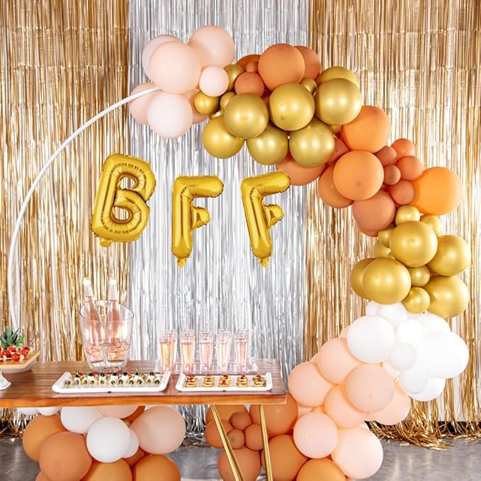 Restaurantware-Balloonify 16 Inch Letter Balloon, 1 Alphabet Party Balloon - Letter B, Self-Sealing, Gold Foil Mylar Finish, Hanging Loop, Decoration For Birthday, Wedding, Or Graduation