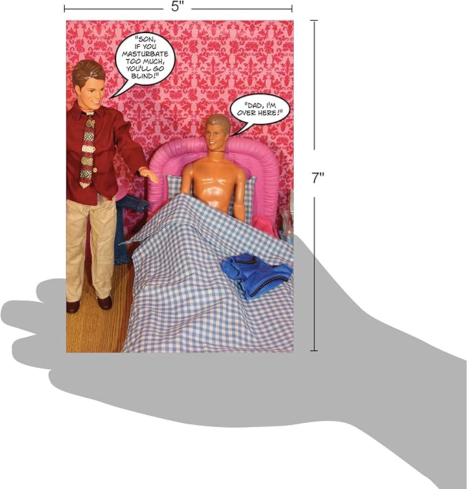 NobleWorks -1 Funny Birthday Card - Inappropriate Grown-Up Humor, Hilarious Birthdays (Buyer Discretion Advised) - Wanker 3601
