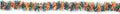 Fringe Party Decor Garland, Primary Colors