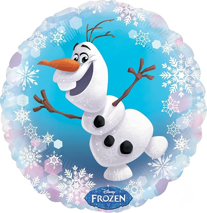 Anagram Frozen Olaf Nokk Elsa and Anna Birthday Party Supplies 5pc Balloon Decorations, BQ_4229