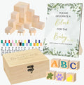 78 PCS Fun Baby Shower Games Sign Kit, Unique Baby Shower Ideas, Funniest Games Ever Where You Can Draw to Your Heart's Content, Suitable for Boy and Girls