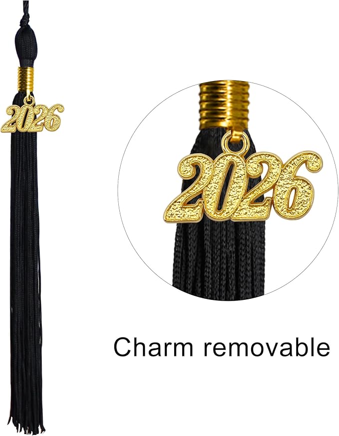 GraduatePro Matte Graduation Cap and Gown Class of 2026 Set Bulk with Tassel for High School & College 12 Colors