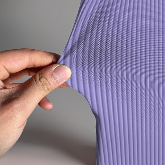 HUAYI Violet Purple Ripples Pattern Arch Backdrop Cover for Birthday Party Wedding Baby Shower Decorations Chiara Backdrops Arched Wall Frame Stands Covers Props GP-450 3ft * 6ft