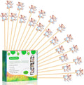 100Pcs Bear Theme Cocktail Picks We Can Bearly Wait Baby Shower Decor Long Toothpicks Fruit Sticks Skewers for Appetizer Charcuterie Food Garnish, Teddy Bear Themed Decorations Birthday Party Supplies
