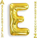 AULE 40 Inch Big Letter Balloon Gold E Large Foil Helium Alphabet Balloons A-Z for Birthday Anniversary Graduation New Year Party Decoration Supplies
