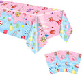 Sweet Candyland Tablecloth, 3Pcs Candies Theme Tablecloth, Colorful Lollipop Tablecovers for Girls Party Candy Land Christmas Party Decoration