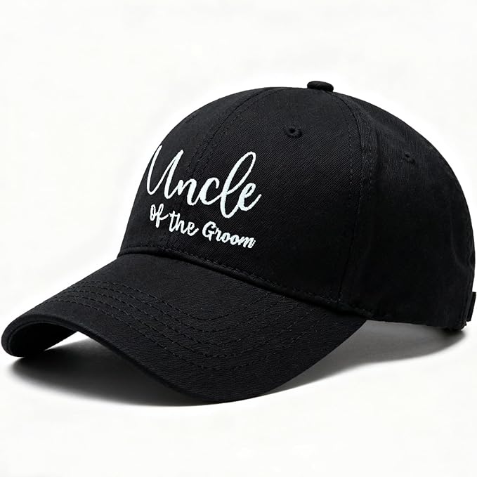 Adjustable Embroidered Hat for Bridal Shower Wedding Engagement Anniversary Honeymoon Newlyweds Couples Gifts