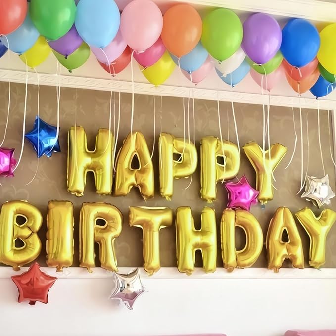 Letter Balloons Gold Party Balloon - 40 Inch Large Gold Letter Q Balloon, Letter Balloon Birthday Decorations, Balloon for Women Men Anniversary Party Decorations Supplies