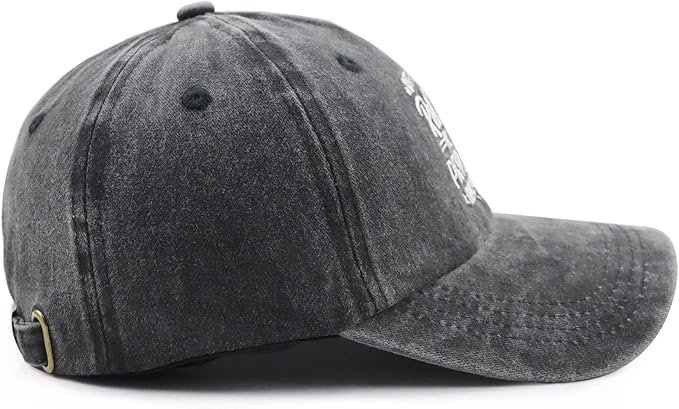 Officially Retired Hat for Women Men, Funny Adjustable Cotton Embroidery Retirement Baseball Cap