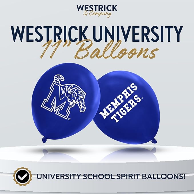 Florida State Seminoles Balloons 10 Pack 11" Official Licensed Logos, Helium Quality Latex Balloons, Perfect for College Football Team Celebration, Decorated Front and Back by Westrick