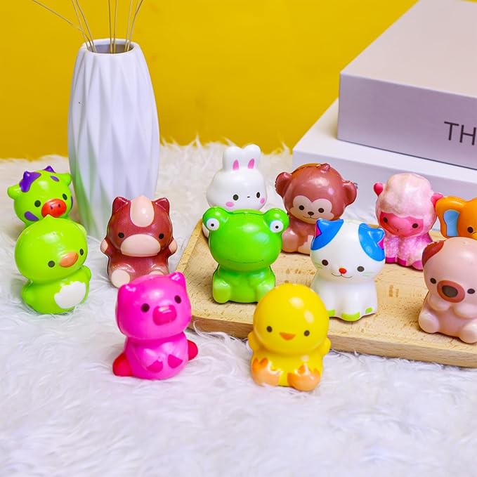 12PCS Party Favors for Kids Toys, Cute Stress Relief Fidget Toys Party Favors for Kids, Bulk Goodie Bag Stuffers Classroom Prizes for Boys Girls
