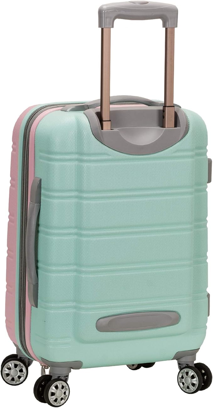 Rockland Melbourne Hardside Expandable Spinner Wheel Luggage, Carry-On 20", Mint