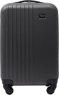 Travelers Club Cosmo Luggage, Charcoal Grey - 20 Inch, 20-Inch