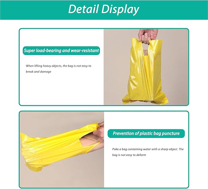 PPXMEEUDC 54PCS Plastic Handle Bag Plastic Party Favor Bags Party Gift Bags for Birthday Party Gift Shop Retail Bag Halloween Christmas Thanksgiving Candy Cookies Dessert