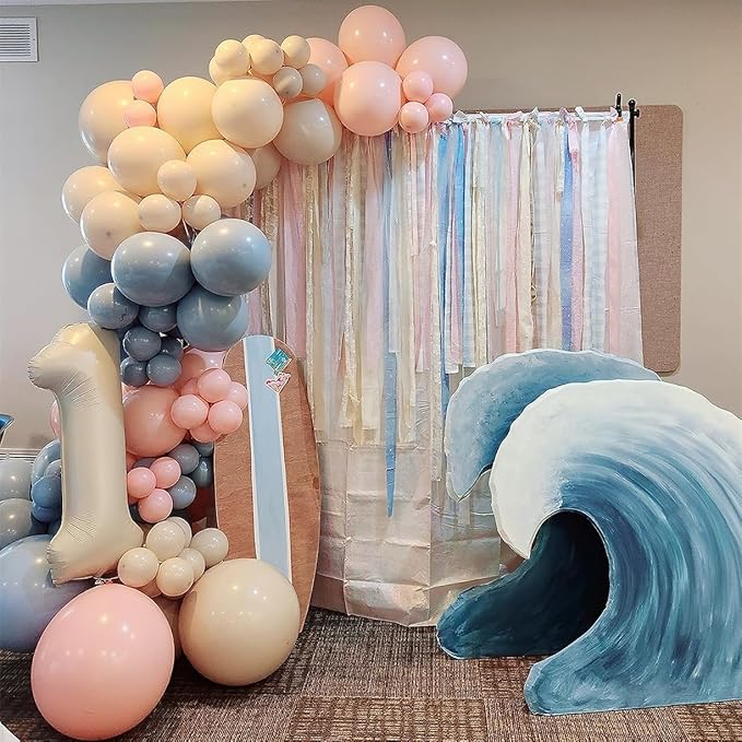 Number 6 Balloon 40 Inch, 6th Birthday Balloon for Boy Girl, Cream White 16 60 61 65 Numbers Balloons Birthday Party Wedding Events Decorations