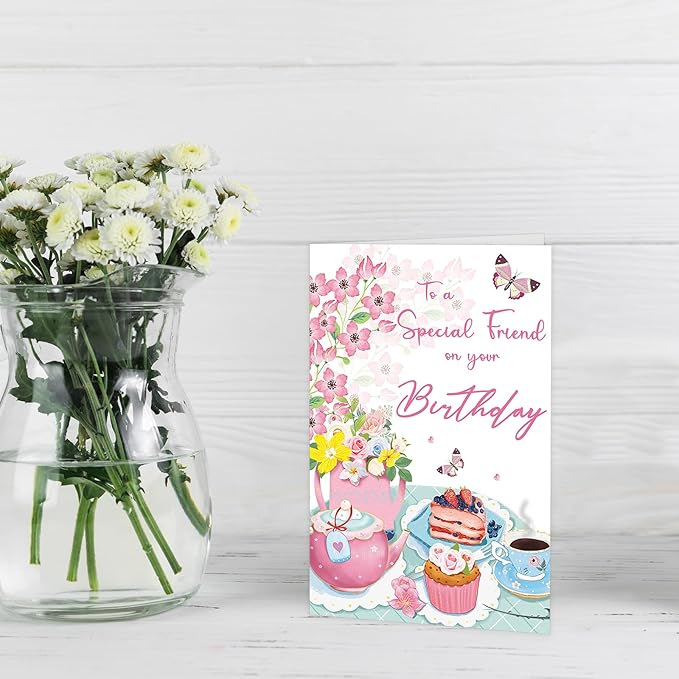Best Friend Birthday Card for Women, Funny Birthday Cards for Friend Sister Bestie, Cute Bday Gifts for Mom