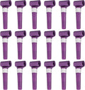 uxcell 20 Pcs Colorful Noise Makers Plastic Party Blowers Party Favors for Birthday Parties Holiday Christmas New Years Gift Favors, Purple