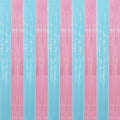 TONIFUL Light Pink Light Blue Door Streamers,Black and Pink Photo Booth Backdrop Metallic Streamers Foil Fringe Curtain for Birthday,New Year,Graduation,Grad,Baby Shower Party Streamers Decoration