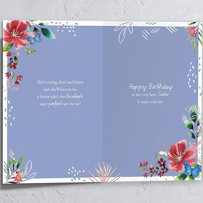 Sister Birthday Card，Happy Birthday Cards & Gift for Sister