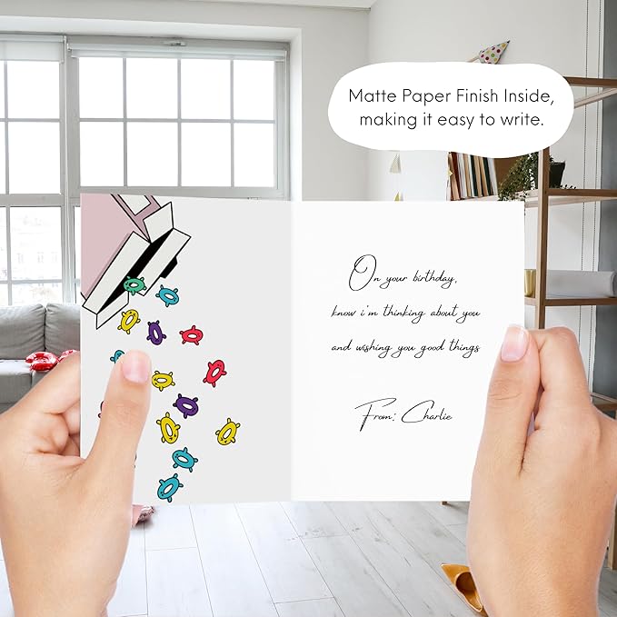 Mothers Day Card Anniversary Birthday for Mom Dad Wife Husband Girlfriend Boyfriend Stepmom Aunt Parents – Cute Funny Punny Greeting Card for Fathers Day – Blank Inside (I cereal-sly love you!)