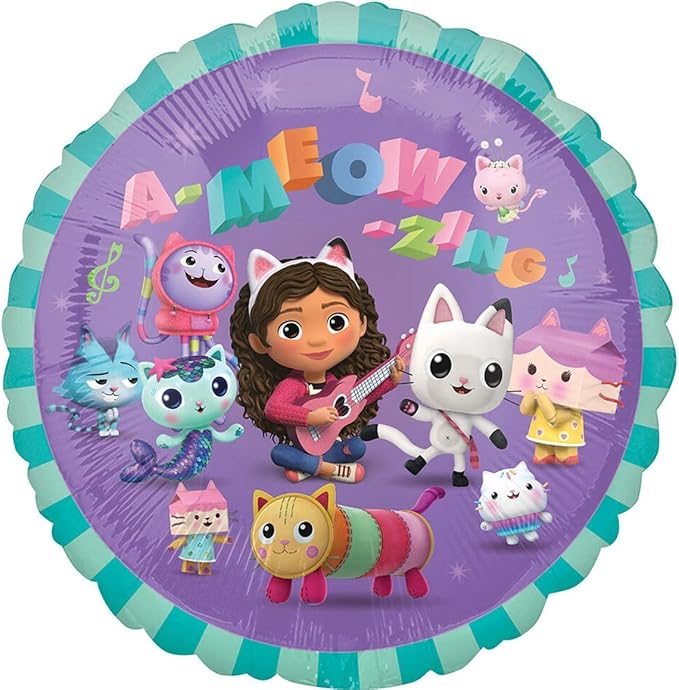 Gabby's Birthday Party Supplies Cats and Dollhouse Balloon Bouquet Decorations