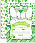 Amanda Creation St. Patrick's Day Shenanigans Party Fill in Invitations set of 20 with envelopes