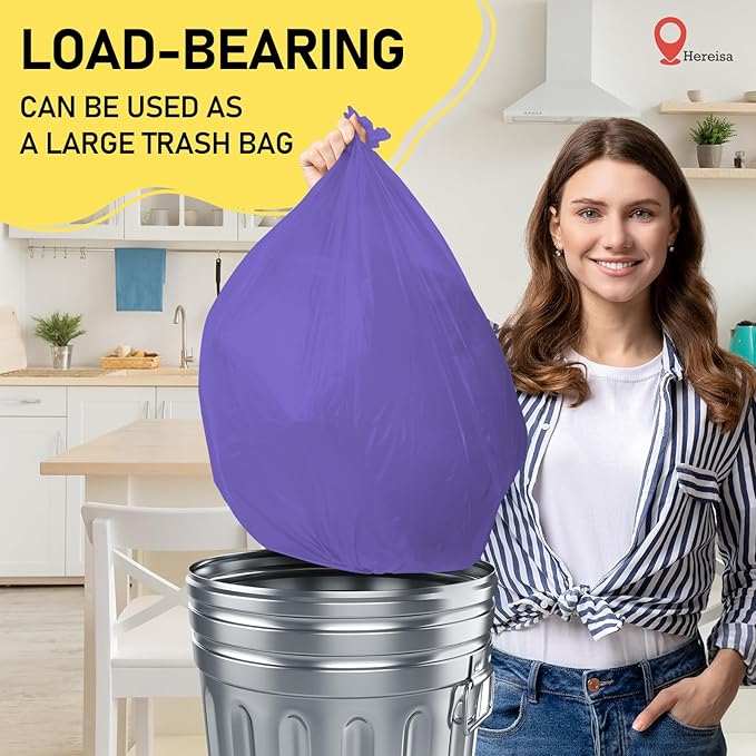 Purple Plastic Tablecloths 2 Pack Disposable Table Covers 54 x 108 Inch Bridal Party Tablecovers PEVA Violet Table Cloths for Picnic Birthday Wedding Banquet Parties 8 ft Rectangle Table Use