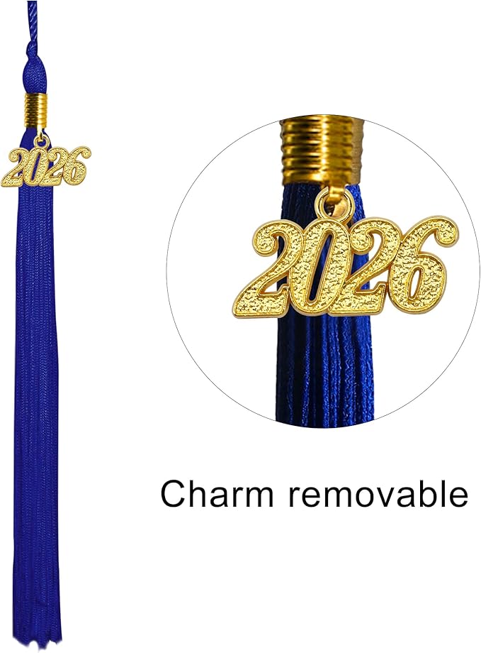 GraduatePro Matte Graduation Cap and Gown Class of 2026 Set Bulk with Tassel for High School & College 12 Colors