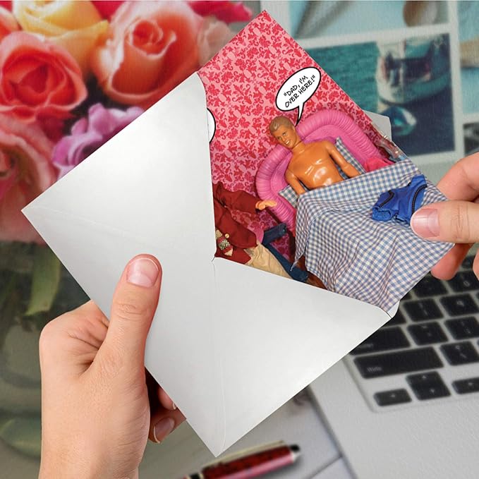 NobleWorks -1 Funny Birthday Card - Inappropriate Grown-Up Humor, Hilarious Birthdays (Buyer Discretion Advised) - Wanker 3601