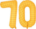 40-Inch Large Number Balloon Toy Inspired Story Matte Yellow Birthday Balloon Western Rodeo Party Supplies Boy Girl Story Anniversary Kids Birthday Party Cowboy Farm Themed Baby Welcome Decorations
